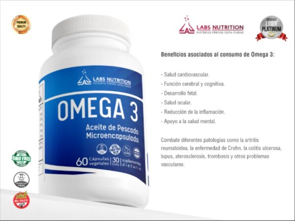 Omega 3 (60 capsulas) - Image 2