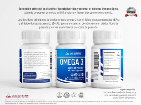Omega 3 (60 capsulas) - Image 3