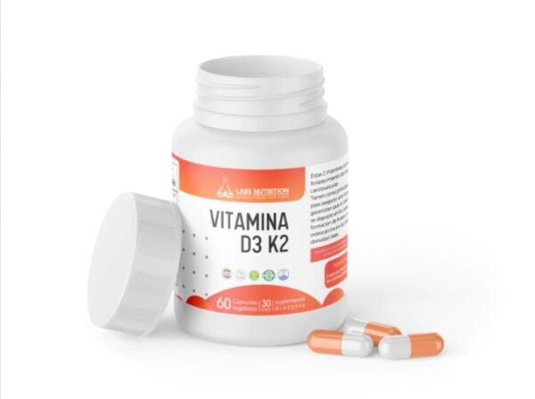 Vitamina D3 + K2 - Regenerador Oseo (60 Capsulas)